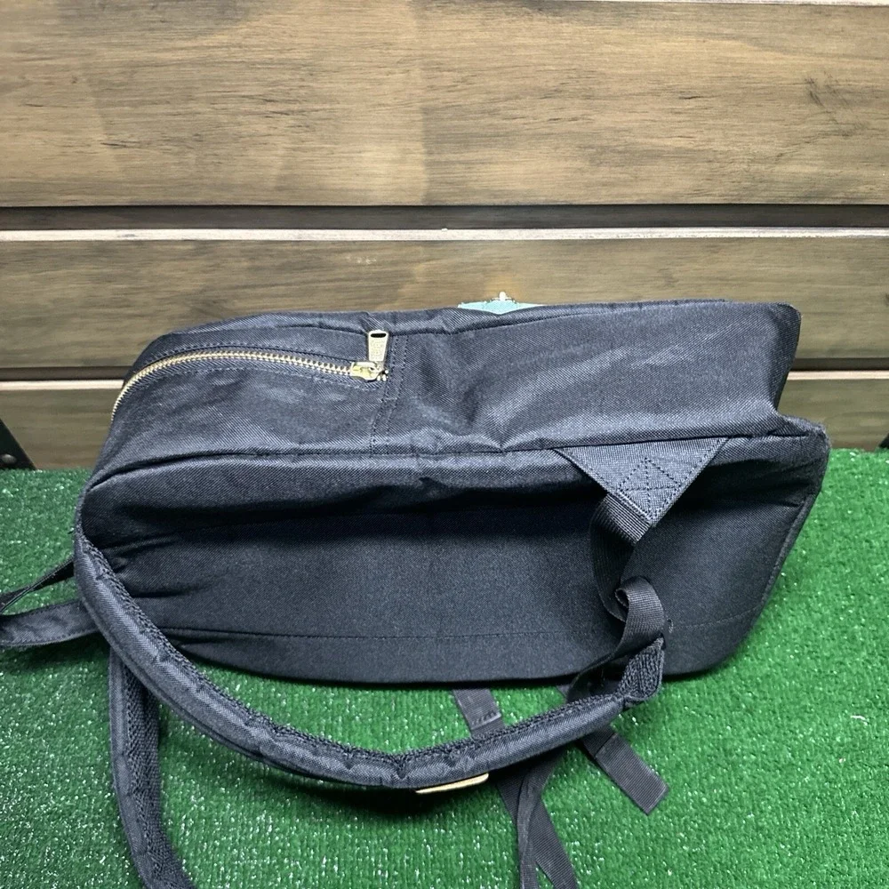 Herschel 2 Strap‎ Backpack Black And Green Candy Cane Inside